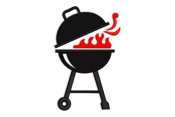 Barbecue Grill Embroidery Review