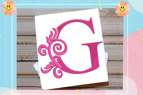 Beautiful Letter G Monogram Review for Seasonal Collections