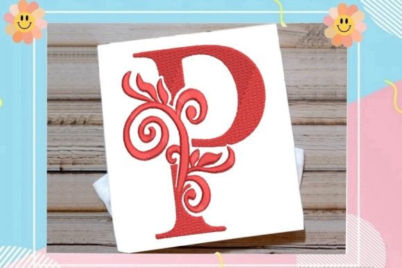 Beautiful Letter P Monogram Review