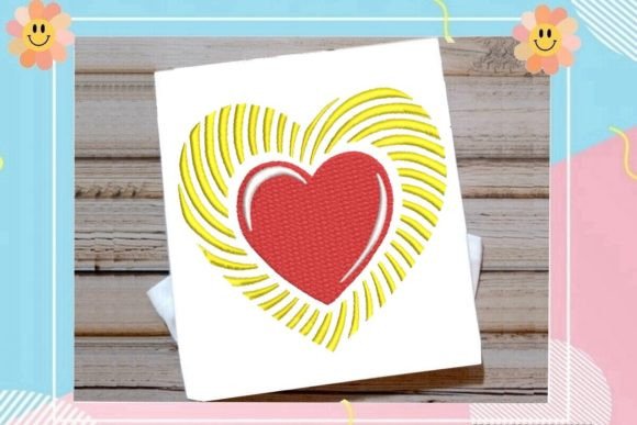Beautiful Red Heart Embroidery Review