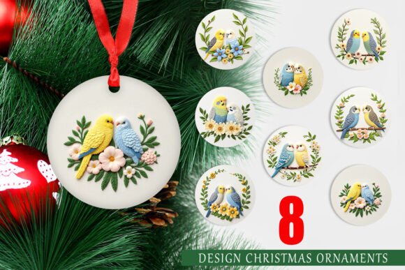 Budgerigar Ornament Embroidery Review