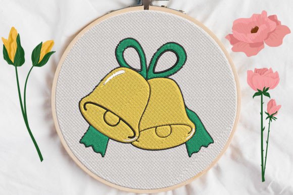 Christmas Decorative Bells Embroidery Review