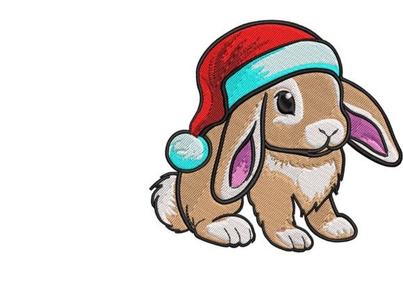 Cute Christmas Bunny Embroidery Review