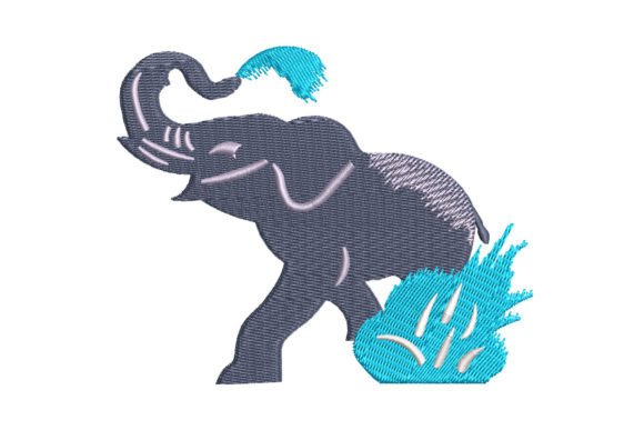 Elephant in Water Embroidery Review