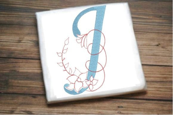 J Letter Vine Monogram Flower Review