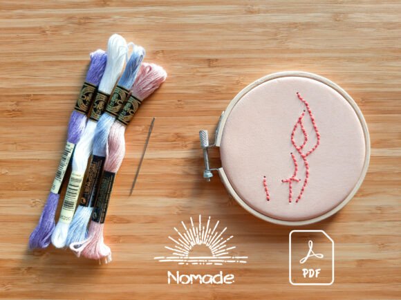 One Line Feminine Motif 2 Leathercraft Review