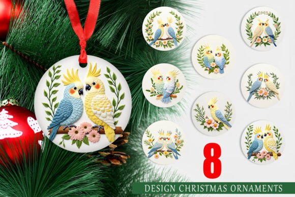 Ornament Cockatiel Embroidery Review