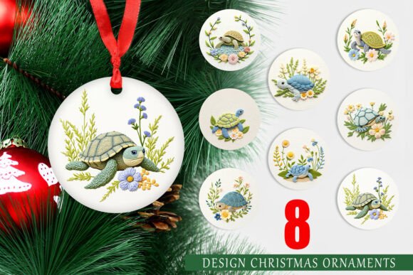 Ornament Turtle Embroidery Review