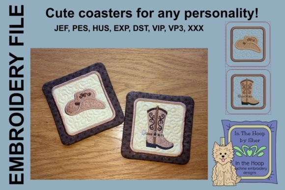 Western Coasters Embroidery Design Review